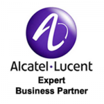 Logotip de Alcatel Expert Business Partner de Telecon Sistemas